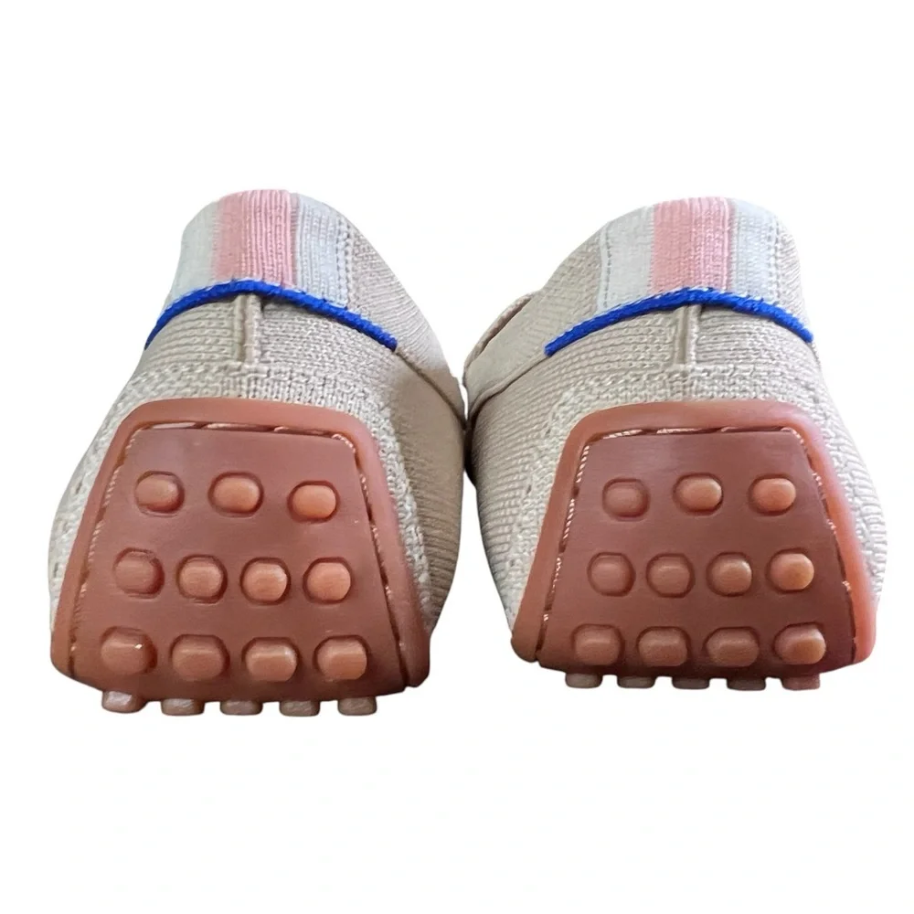 Rothy’s The Driver Loafers in Sesame Cream Tan Beige Flat Slip On Shoes Size 11 - Picture 5 of 14